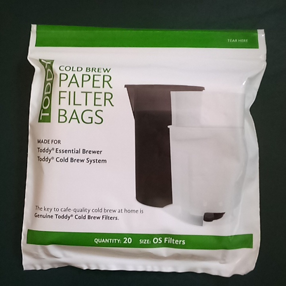 Toddy cold brew paper filter bags